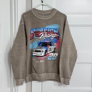 PacSun Men's Brown and Khaki Jumper. Size S